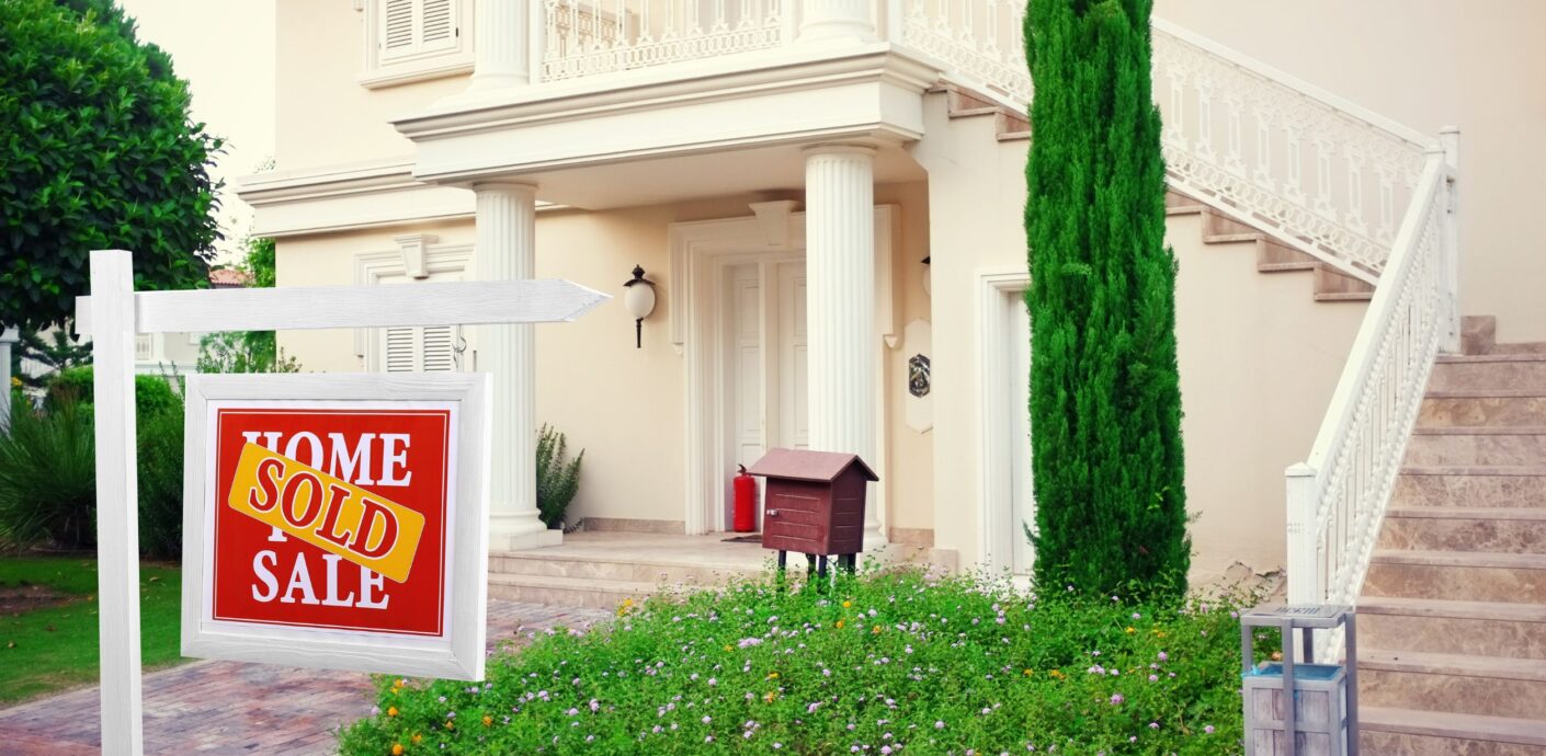 Home listed for sale, where a real estate pricing strategy starts with an appraisal.
