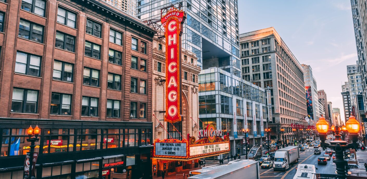 Vacant downtown Chicago office floor of the kind driving office tax appeals
