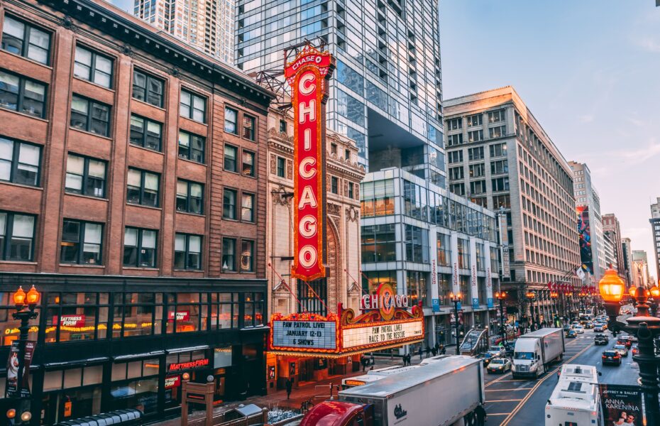 Vacant downtown Chicago office floor of the kind driving office tax appeals