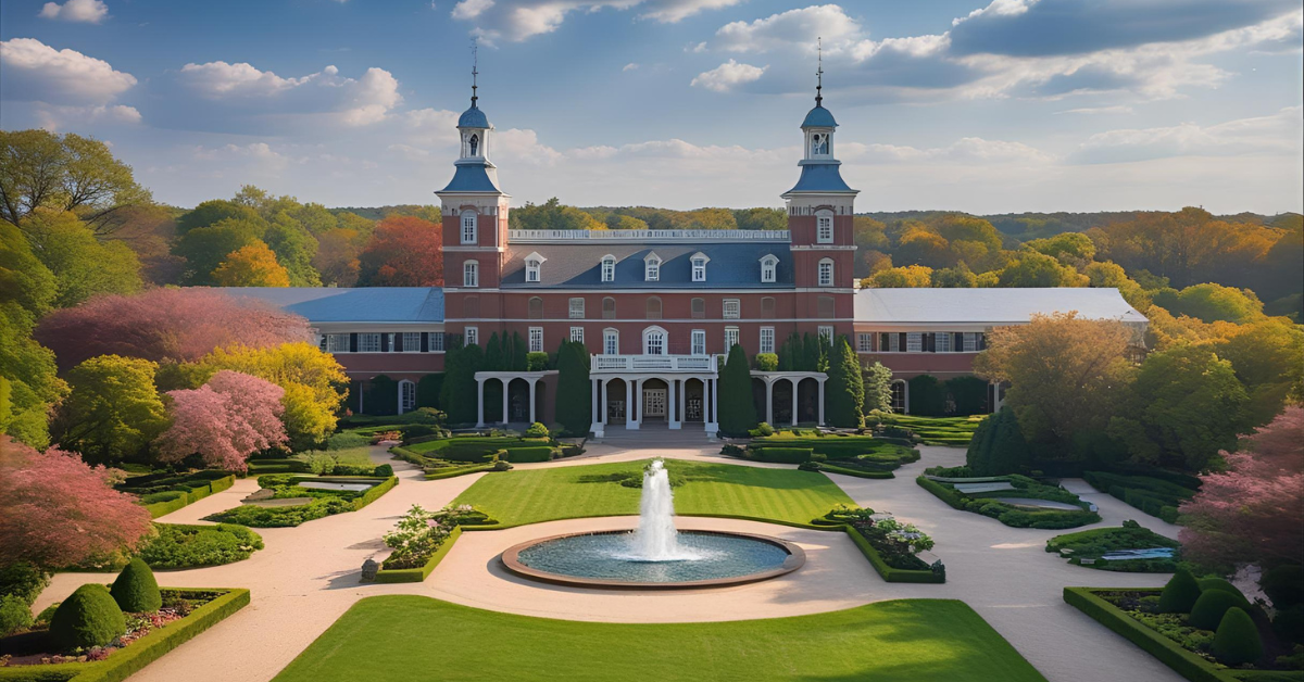 Alt: Longwood Gardens in Chester County, an iconic landmark near the single-family housing market.