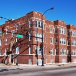 Chicago six-flat apartment building valued in a commercial real estate divorce appraisal